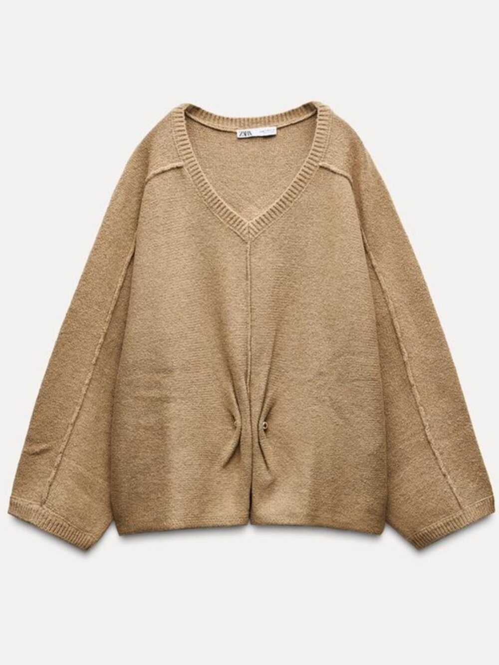 ZARA | Knit Sweater with Golden Appliqué size M (REF 5536/141)